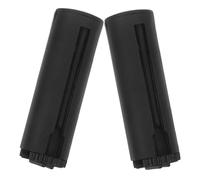 SHINEOFI Topes Magnéticos para Cinturones de Barrera Retráctil 2 Piezas Accesorios ABS Resistentes Compatibles Cabezales de Correa de Seguridad Ideales para Control de Multitudes y