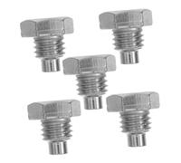 SHINEOFI Tornillos para Manija de Gato Hidráulico de Piso Horizontal 5 Unidades de Acero Metálico Cabeza Corta para Reparación y Fijación Segura en Espacios Reducidos