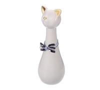 SHINEOFI Urna Conmemorativa para Mascotas de Cerámica en Color Claro, Pequeña Caja Funeraria para Cenizas de Gatos y Perros con Tapa Sellada, Recipiente Decorativo para Restos Animales,