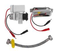 SHINEOFI Válvula Automática para Urinario con Sensor Táctil Conjunto Eléctrico de Solenoide para Descarga sin Montaje Pared de Repuesto Fáciles de para Baños Comerciales