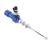 SHINEOFI Varilla del cilindro del embrague hidráulico para motocicleta, bomba de freno de embrague, kit de aleación azul, 1 juego, compatible con moto de cross, ATV y scooter