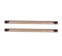 SHINEOFI Varita de caligrafía y accesorios para montaje de pergaminos 2 piezas de madera con diseño elegante para uso en escritura y pintura en el hogar