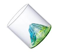 SHINEOFI Vaso de Whisky de Vidrio de Borosilicato Alto 250ml, Copa de Whisky para Bar y Hogar, Vaso Multifuncional para Beber Vino y Cócteles, Copa de Cristal Resistente y Transparente