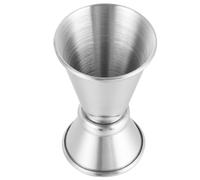 SHINEOFI Vaso Medidor Doble de Acero Inoxidable para Coctelería, Taza Medidora de 10 Onzas, Jigger Multifunción para Medir Bebidas Alcohólicas y Copas de Vino, Utensilio Profesional