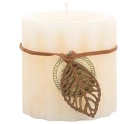 SHINEOFI Vela Perfumada Cilíndrica, Vela Aromática Decorativa, Forma de Cilindro, Cera, Fragancia Encantadora y Única, para Iglesias, Bodas y Fiestas