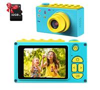 ShinePick Cámara de fotos, cámara digital, 8 MP / HD 1080P / pantalla de 2 pulgadas/foto y vídeo/marco/filtro, cámara con tarjeta de memoria, regalo de cumpleaños de Navidad para niños (azul)