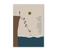 SHINERING Boho Yoga Mujeres Meditación Reiki Flor Cuadro Sobre Lienzo Para Pared Carteles Nórdicos E Impresiones Cuadros De Pared Para Decoración Para Sala De Estar A12 21Cmx30Cm Sin Marco