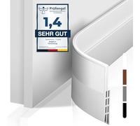 shinfly 5cm x 200cm Burletes para Puertas, Burlete Puerta Entrada Frio, Burletes para Puertas de Entrada (Blanco)