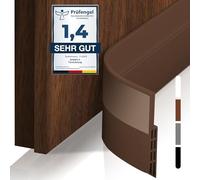 shinfly Burlete Puerta, Burletes para Puertas, Burlete Puerta Entrada Frio, Burletes para Puertas de Entrada, Aislante Puertas de Entrada Frio 5 x 200 cm(Marrón)