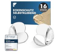 shinfly Protector Esquinas Bebe Esquineras Protectoras Bebe, 16 PCS Rund Forma Protector Esquinas Muebles, Fuerte Adhesión Protege Bebe, niños de Lesiones para Muebles Cantoneras