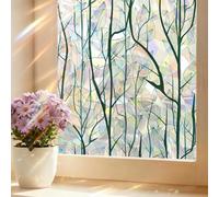 shinfly Vinilos para Cristales Efecto Arco Iris, Vinilo Ventana Privacidad 44.5x200cm, Película Electrostática para Ventanas, Window Film Privacy Anti UV para Dormitorio Bano Cocina y Oficinas