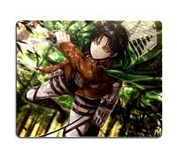 Shingeki No Kyojin Attack On Titan Levi 03 Anime Gaming Mouse Pad