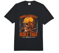 Shingle construyó con Mano Esa Vida de Techador Comfort Colors Adult Heavyweight T-Shirt