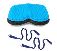 ShinherYee Cojin Silla Oficina, Cojin Coxis Cojín Antiescaras, 3D Cojines Antiescaras, con Funda Antideslizante Cojín Postural para Coche, Oficina y Silla Ruedas