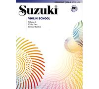 Suzuki violin school volume 6 revised edition violin book/cd +cd