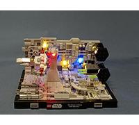 Shining Blocks Kit de iluminación LED para Lego 75329 Star Wars Death Star Trench Run Diorama