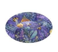 Shining Night Bees - Cama antideslizante para perros y gatos, cama para mascotas de tamaño pequeño, talla XS