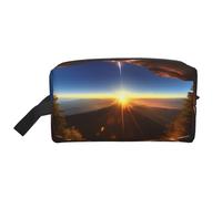 Shining Overlook - Neceser de viaje para hombre, bolsa de cosméticos de gran capacidad para mujeres, White, Talla única