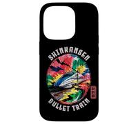 Shinkansen Bullet Train Japón Kanji Anime Otaku Souvenir Carcasa para iPhone 14 Pro