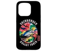 Shinkansen Bullet Train Japón Kanji Anime Otaku Souvenir Carcasa para iPhone 15 Pro