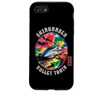 Shinkansen Bullet Train Japón Kanji Anime Otaku Souvenir Carcasa para iPhone SE (2020) / 7 / 8