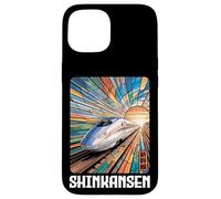 Shinkansen Japón Bullet Train Anime Japanese Kanji Souvenir Carcasa para iPhone 15