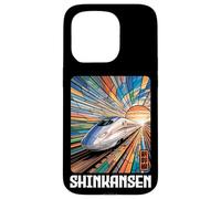 Shinkansen Japón Bullet Train Anime Japanese Kanji Souvenir Carcasa para iPhone 15 Pro