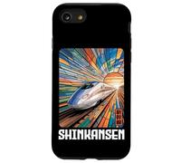Shinkansen Japón Bullet Train Anime Japanese Kanji Souvenir Carcasa para iPhone SE (2020) / 7/8