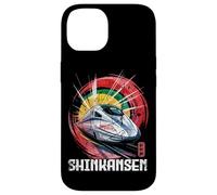 Shinkansen Japón Bullet Train Retro Japanese Kanji Souvenir Carcasa para iPhone 14