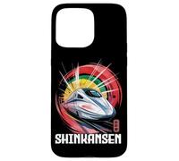 Shinkansen Japón Bullet Train Retro Japanese Kanji Souvenir Carcasa para iPhone 15 Pro Max