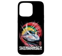Shinkansen Japón Bullet Train Retro Japanese Kanji Souvenir Carcasa para iPhone 15 Pro Max