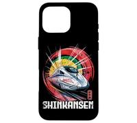 Shinkansen Japón Bullet Train Retro Japanese Kanji Souvenir Carcasa para iPhone 16 Pro Max