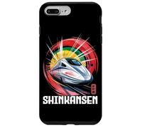 Shinkansen Japón Bullet Train Retro Japanese Kanji Souvenir Carcasa para iPhone 7 Plus/8 Plus