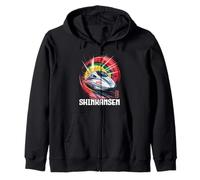 Shinkansen Japón Bullet Train Retro Japanese Kanji Souvenir Sudadera con Capucha