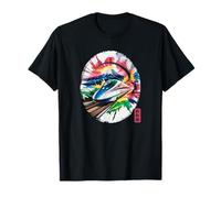 Shinkansen Monte de tren bala Fuji Japón Kanji Souvenir Camiseta