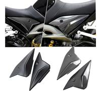 SHINKXMT mt09 Accesorios para Motocicletas Paneles Laterales Cubierta de carenado Winght Winglets Cubierta Spoiler Kits de carenado compatibles con Ya&m&ah&a MT09 FZ09 2013-2021 (Negro)