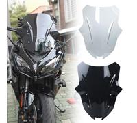 SHINKXMT ninja1000 - Protector de Pantalla para Motocicleta, Deflector de Flujo de Aire, Visera deflectora, Compatible con Ka&WA&sa&ki Ninja1000 Ninja 1000 Z1000SX 2017-2021 (Humo Negro)