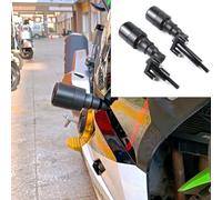SHINKXMT Protectores de marco de motocicleta compatibles con Ka&wa&sa&ki Ninja 400 Ninja400 Z400 Z 400 Accesorios 2017-2024 Deslizadores de marco CNC Almohadillas de protección anticaída del motor