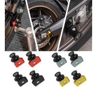 SHINKXMT - Soportes deslizantes para portaequipajes de motocicleta, brazo oscilante, soportes de estacionamiento compatibles con HO&ND&A CB650R, CBR650R 19-25, CB650F, CBR650F 14-19 (Rojo)