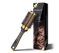 SHINLEA Cepillo De Pelo - Peine Pelo Rizado Cepillo Antitirones Para Niña Mujeres, Hombres y Niños 43mm, Desenredante, Peinado y Secado, Añadiendo Volumen y Brillo Para Cabello Fino