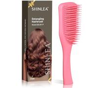 SHINLEA Cepillo Pelo Antitirones, Cepillo Desenredante Para Cabello Húmedo y Seco, Reduce La Rotura, Elimina Nudos, se Desliza a Través de Los Enredos Todo Tipo de Cabello