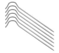 SHINLHUA Clavos para tienda de campaña, aleaciones de arena, estaca, toldo, herramienta de camping, accesorios de clavos, pinzas de arena profesionales