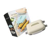 SHINLHUA Vaporizador de maíz de polipropileno que ahorra espacio, utensilio de cocina para microondas, cocina verduras rápida y fácilmente sin ensuciar