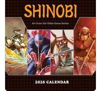 Shinobi 2026 Wall Calendar