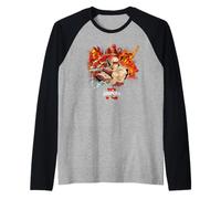 Shinobi: Art of Vengeance - Joe Musashi & Enemies Camiseta Manga Raglan