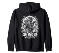 Shinobi Arte De Sombras Ninja Y Guerrero Asesino Clan Sudadera con Capucha
