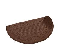 SHINROAD Alfombrilla antideslizante, para puerta no deslizante, es segura. Aquí un título de producto para la forma semicircular descrita absorbe la humedad, resistente al desgaste, entrada interior