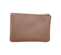 SHINROAD Cartera pequeña para tarjetas, hermosa cartera pequeña, monedero y dinero, Caqui Oscuro, S