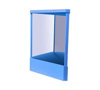 SHINROAD Izquierda derecha espejo preciso No-flip No-inverso Precisión verdadera vanidad maquillaje mesa no emparejada para la industria de la belleza Medicina Azul S