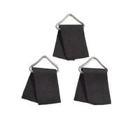 SHINROAD Juego de 30 camas elásticas con hebilla triangular fácil de usar, de alta resistencia, con cinchas, alambre de acero galvanizado resistente, anillo triangular en forma de V para niños
